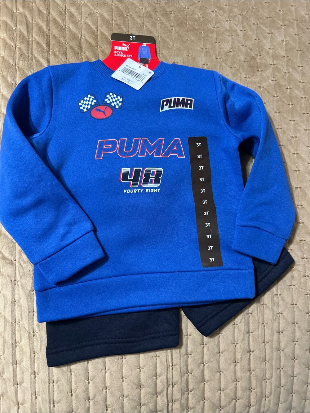 Puma NWT Toddler Boy 2 Piece Set Sz 3T